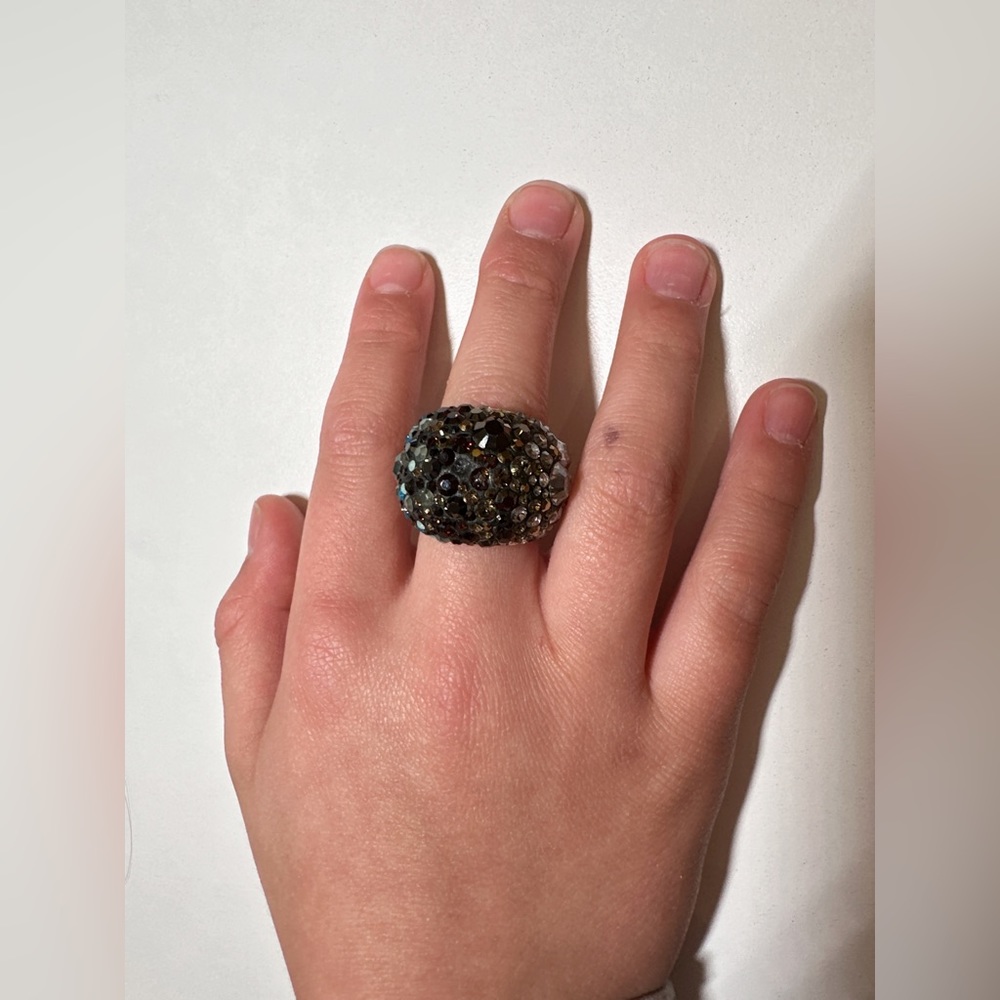 Swarovski Multi colour crystal Ring
